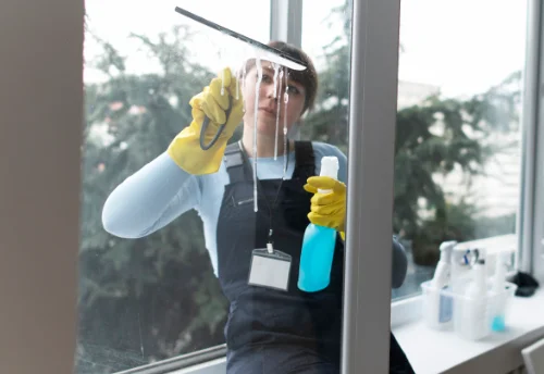 Nettoyage de vitres intérieures et extérieures à Oms